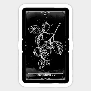 Goodberry Dnd Tarot Card Dungeons and Dragons 5e Sticker